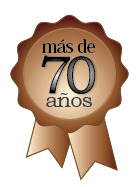 más de 70 años